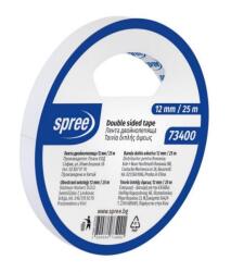 Spree Banda dublu adeziva 12mm x 25m, Spree (SP73400)