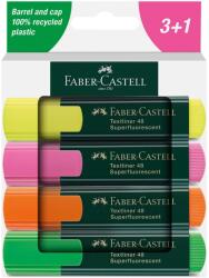 Faber-Castell Textmarker Faber-Castell 1548 set 4 culori (FC254844)