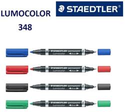 STAEDTLER Marker permanent Lumocolor cu doua varfuri M-F Staedtler 348 (ST-348-9)