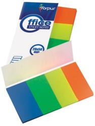 Forpus Stick index plastic 50x20mm, 4x40 file/set, Forpus (FP42027)