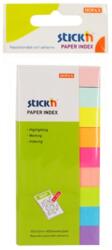 Hopax Stick index hartie color 50 x 12 mm, 9 x 50 buc/set, - 9 culori neon (HO-21689)