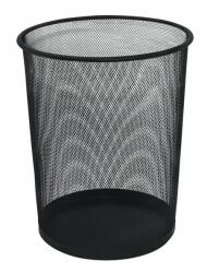 Q-CONNECT Cos de birou metalic negru 18L Mesh, Q-Connect (KF00871) Cos de gunoi