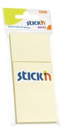 Hopax Notes adeziv 38x51 mm, 3x100 file/set, Stick'n - galben pastel (HO-21127)