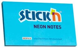 Hopax Notes adeziv 76x127 mm, 100 file, Stick'n - culori neon (HO-21213)