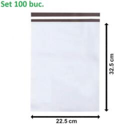  Plic plastic curierat 22x32+5 cm, 100 buc. /set (PLC2232)