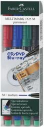 Faber-Castell Set 4 marker permanent Faber-Castell Multimark, varf M (1mm) (FC152504)