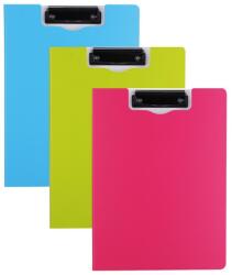 Deli Clipboard dublu culori neon, A4, Deli (DLEF75002)