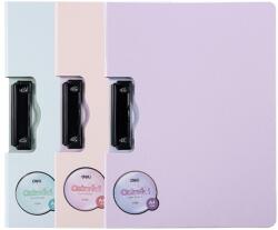 Deli Clipboard dublu culori pastel, A4, Deli Macarons (DLEF314)