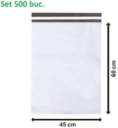  Plic plastic curierat 45x60+5 cm, 500 buc. /set (PLC4560-2)