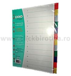 Exxo Separatoare plastic color 12 buc. /set, EXXO (EXXO-SP12)