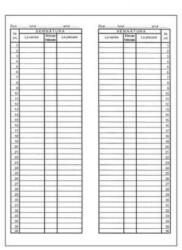  Condica de prezenta 16 file (TIP105)