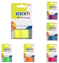 Hopax Film index autoadeziv 45x25mm, 50 buc/set, Pop-up (HO-26011)