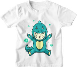  Cica Dinó - Gyerek Póló (gyepolo708)