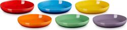 Le Creuset Farfurii adânci Le Creuset Rainbow Coupe, 22 cm, colorate, 6 buc (79356005218000)