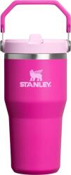 STANLEY Cana termică IceFlow, cu mâner și pai, 590 ml, violet Blossom (10-13425-046)