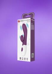 Pretty Love Alvis - Csiklóizgatós vibrátor (sötét lila)