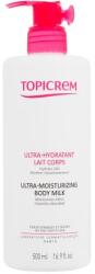 Topicrem Ultra-Moisturizing Body Milk hidratáló testápoló tej száraz és érzékeny bőrre 500 ml nőknek