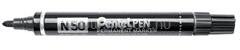 Pentel Alkoholos marker fém testű 4, 3mm kerek hegyű N50-AE Extreme fekete (PENTEL_N50AE) (PENTEL_N50AE)