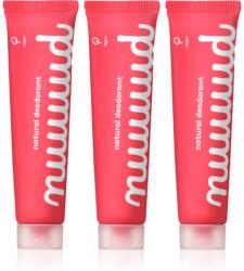 nuud Wholelottanuud Pack крем-дезодорант натурално 3x40ml