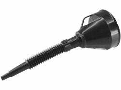 Extol Craft üzemanyag, benzin beüntő kétrészes műanyag tölcsér szennyeződésszűrővel (245)