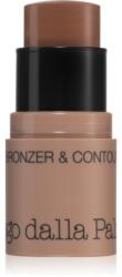 Diego dalla Palma All In One Bronzer & Contour multifunkcionális smink a szemre, az ajkakra és az arcra árnyalat 51 CAFFELATTE 4 g