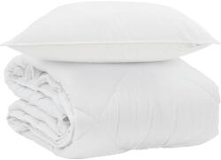 vidaXL Nyári Takarmány párnával 2 pcs Fehér Mikroszál 3376411 (3376411)