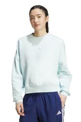 adidas Sportswear adidas Sportswear, Ejtett ujjú bő fazonú pulóver, Fehér, Jégkék, M (JV7300-M)