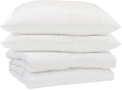 vidaXL Nyári Takarmány párnával 3 pcs Fehér Mikroszálas 3377301 (3377301)