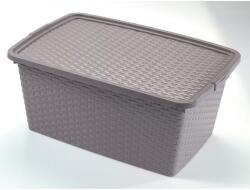 Heidrun Intrigobox Tároló doboz 20L 43x32x22cm tetővel (404511)