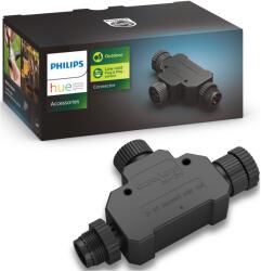 Philips T-csatlakozó LowVolt-hoz, IP67, fekete