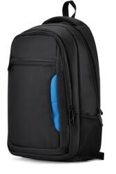 BONTOUR 210201 15, 6'' laptop hátizsák fekete-kék (210201-02)