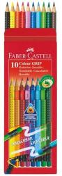 Faber-Castell Faber-Castell színesceruza, Grip 2001, 10 db színes radírral (P3033-1796)