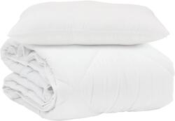 vidaXL Nyári Takarmány párnával 2 pcs Fehér Mikroszál 3376481 (3376481)