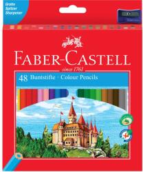 Faber-Castell Faber-Castell színes ceruza, 48 szín, + Eco L ceruzahegyező (FC120148)