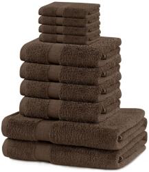 DecoKing RESTILO törölköző MARINA szín barna stílus klasszikus anyag pamut 2*70x140+4*50x100+4*30x50