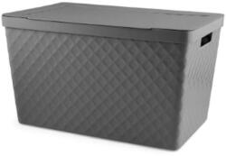 Heidrun Diamond Tároló doboz 51L 56x36x32cm tetővel (400927)