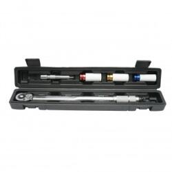 BRECKNER Set cheie dinamometrica 1/2 cu 3 tubulare 17, 19, 21 mm cuplu 40-210 Nm Breckner Germany