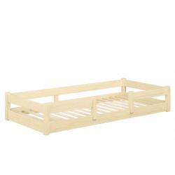  Lila 120x60 cm - természetes fa Montessori padlóágy 120x60 cm - természetes fa