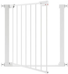 Kinderkraft Safe Snap biztonsági ajtórács 75-82 cm - fehér - pepita