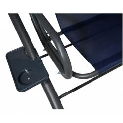  Kerti hintaágy sötétkék mintás 214x168x114 (8011.PAT.GRANAT)