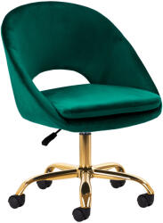  4Rico QS-MF18G bársony zöld forgószék