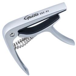 GUITTO - GGC-04 Silver klasszikus gitár capo ezüst