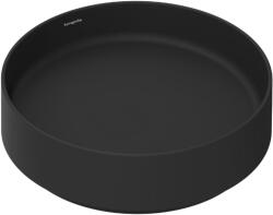 Hansgrohe Xuniva Evo S mosdótál 40x40 cm kerek mosdótálak fekete matt 60323670 (60323670)