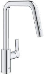 GROHE Baterie bucatarie cu dus extractibil Grohe Eurosmart crom lucios 2 functii (30619000)