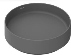 Hansgrohe Xuniva Evo S mosdótál 40x40 cm kerek mosdótálak szürke/kő matt 60323760 (60323760)
