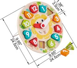 Hape gyerek puzzle óra (HapeE1622) (HapeE1622)
