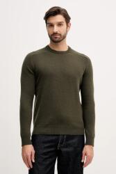 Benetton gyapjú pulóver - zöld M - answear - 27 990 Ft