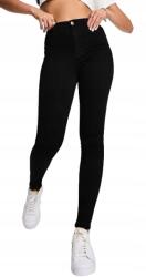 River Island fekete cső farmer, magas derekú, Size 44