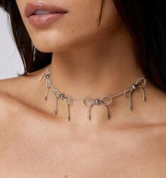 Boohoo Ezüst Masnis Nyaklánc 53I B18__