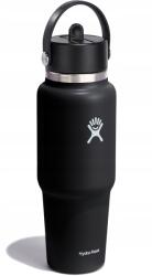 Hydro Flask Palack 32oz Wid Flex Straw Travel Bootle Black Hydro Flask (WT32BFS001)